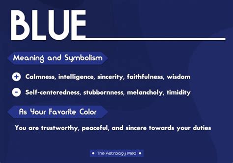 what does the color blue mean spiritually.